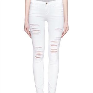 FRAME white jeans